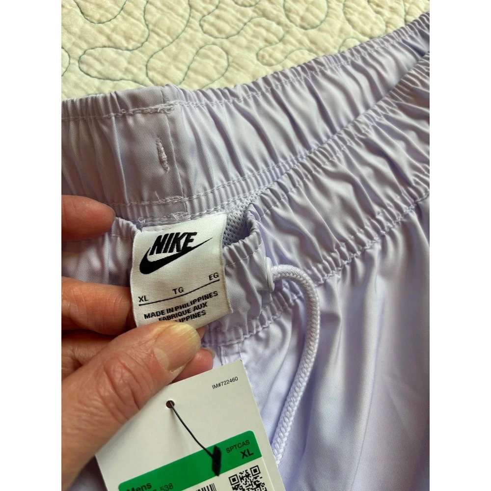 Nike Mens Woven Flow Shorts Oxygen Purple Size XL‎
